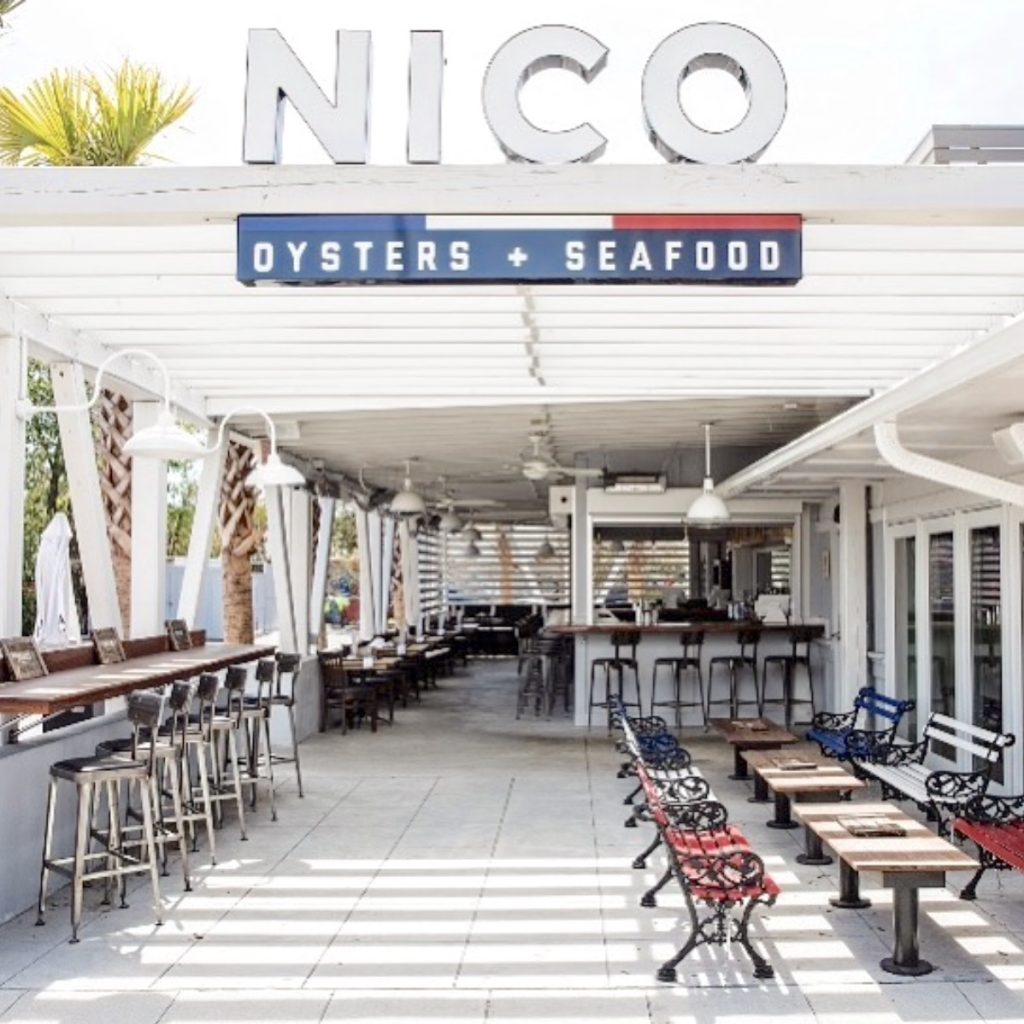NICO restaurant in Mount Pleasant