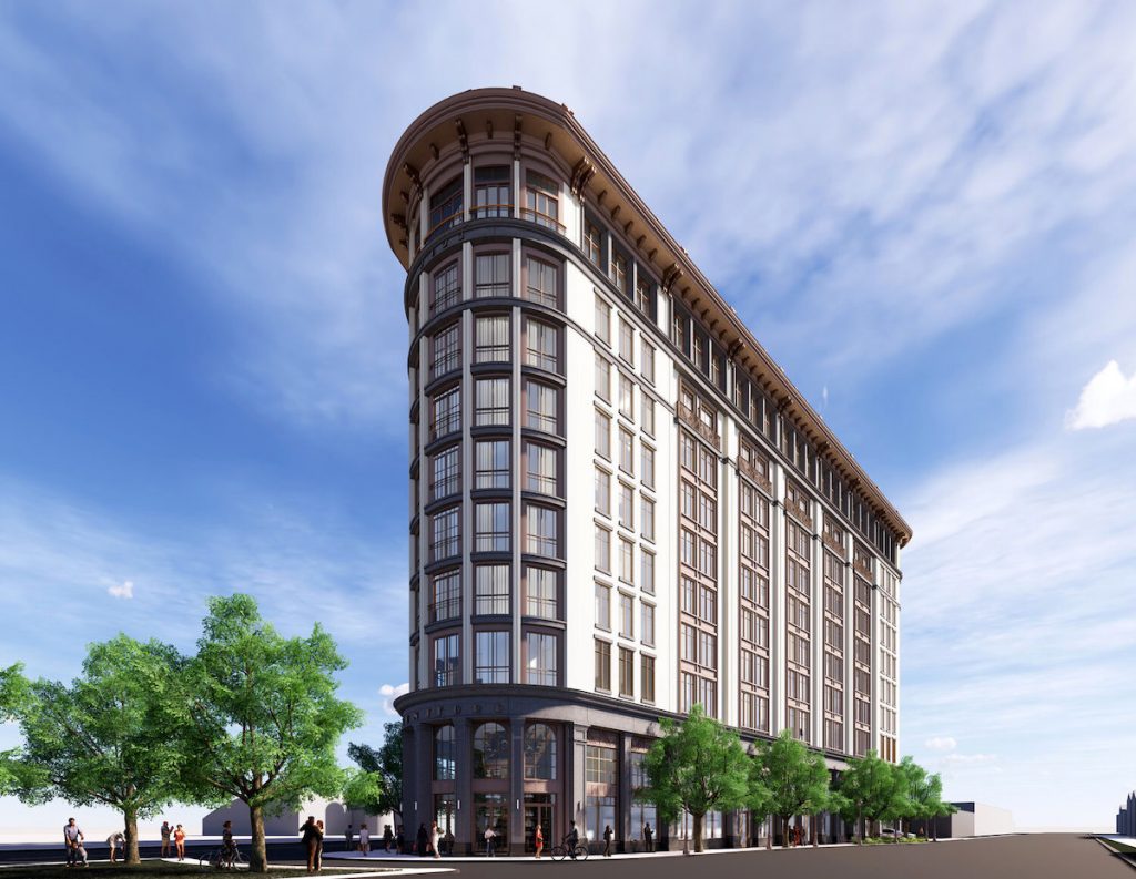 A rendering of The Montford Building in Charleston