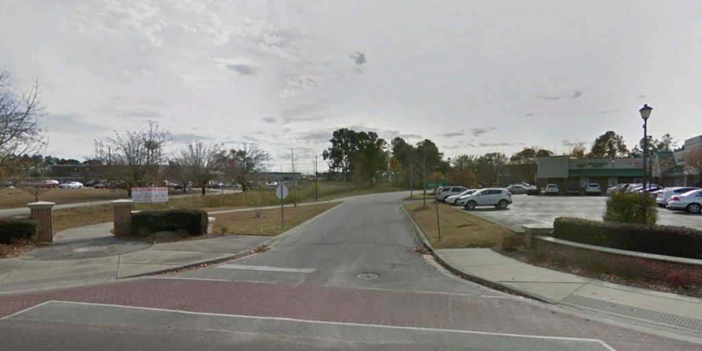 A street view of the central village in Goose Creek